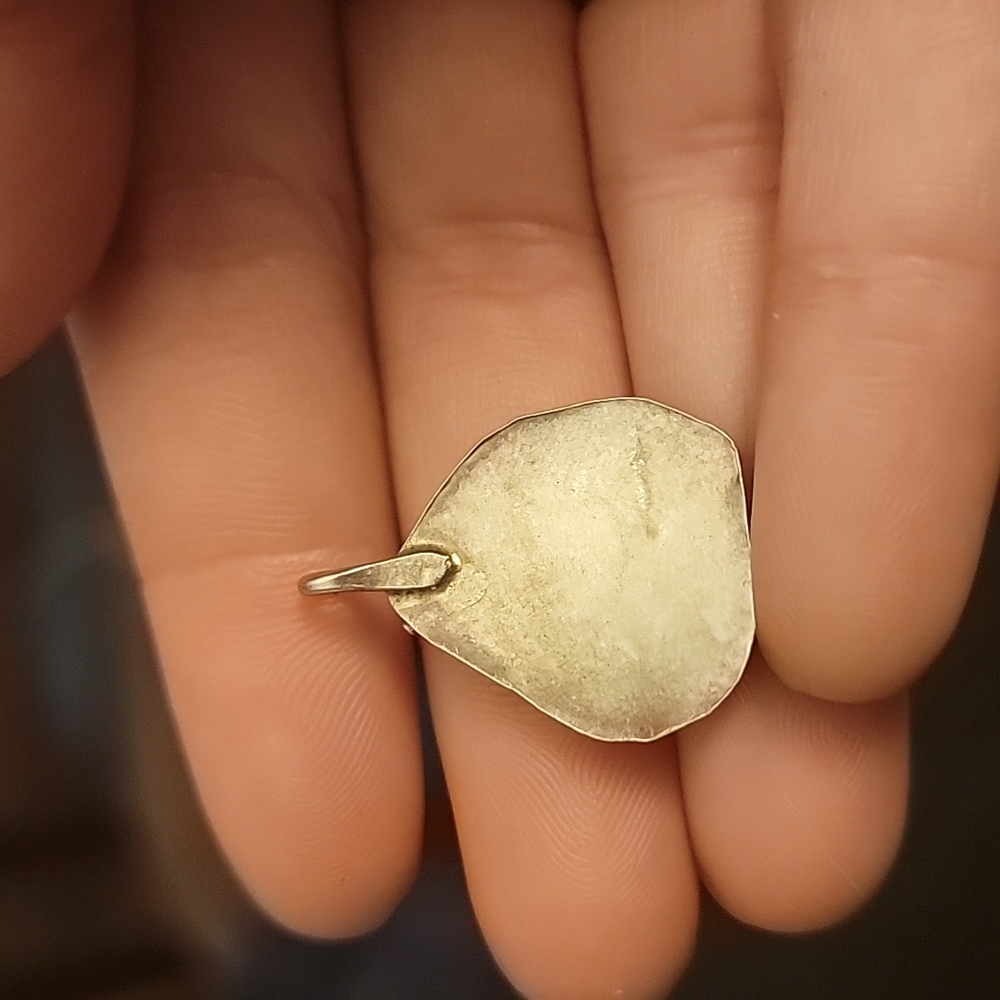 Beautiful Silver Lapis Pendant - Picture 2 of 3